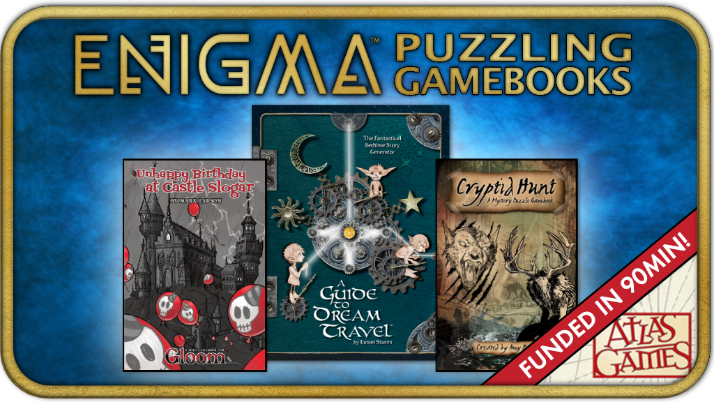 Enigma Gamebooks - FUNDED in 90 Minutes!